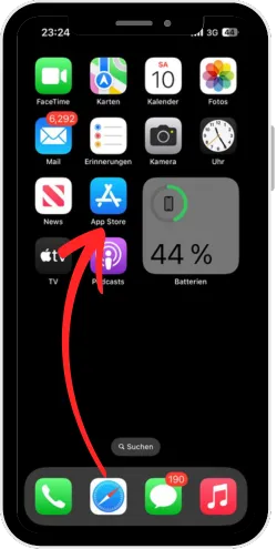 App Store öffnen