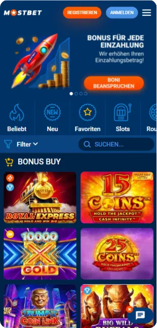 Mostbet Sportaktionen Übersicht